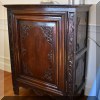 F17. Carved wood cabinet. 